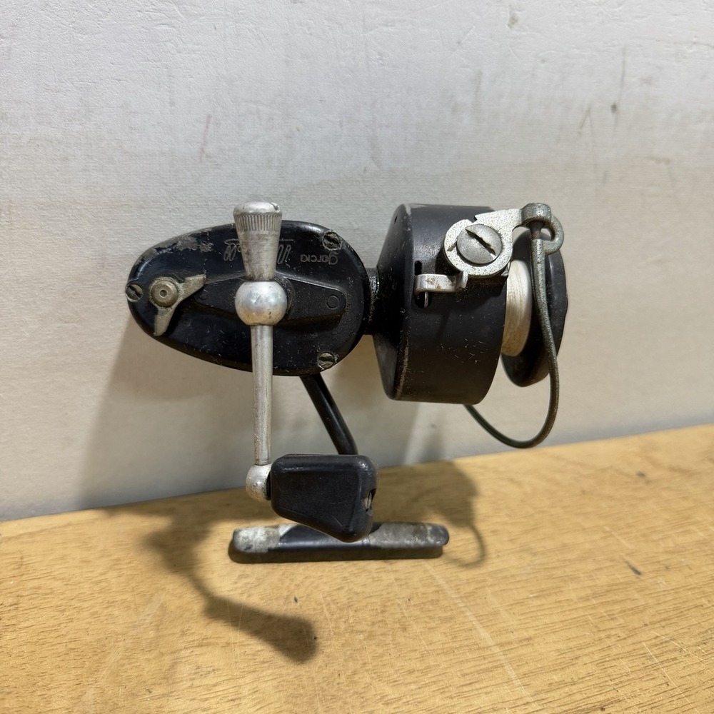 Vintage Garcia Mitchell 300 Spinning Reel France Fishing Reel Black Antique - Picture 2 of 13